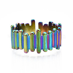 Ионное покрытие (IP) манжетное кольцо из нержавеющей стали 304&nbsp;RJEW-S405-142