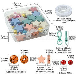 Наборы для изготовления подвесных украшений своими руками DIY-FS0006-02