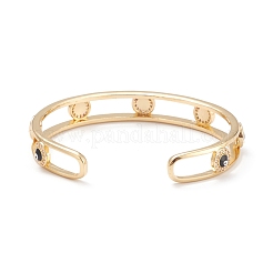 Сглаз эмалевые браслеты для мужчин и женщин BJEW-F417-18F-G-RS