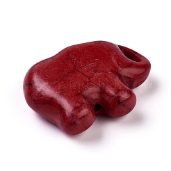 Синтетических нитей бирюзовые бусы&nbsp;TURQ-G032-M