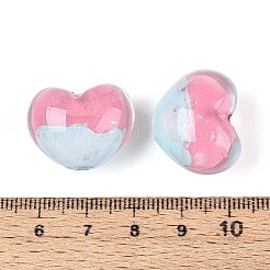 Прозрачные акриловые бусины ручной работы RESI-T057-85C