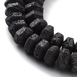 Бусы из натуральной лавы G-H303-C19