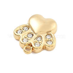 Подвески из нержавеющей стали 304 с кристаллами и стразами&nbsp;STAS-R155-067G