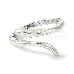 Открытые манжеты из змеиного сплава RJEW-K275-70AS