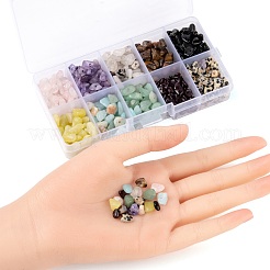 150 г 10 стиля бусин из натуральных драгоценных камней G-FS0002-17
