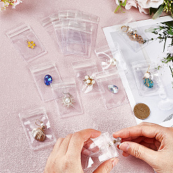 10 шт. ПВХ пластиковые пакеты с застежкой-молнией&nbsp;OPP-WH20001-02A