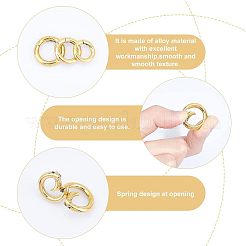 3 шт. 3 стиля ионного покрытия (IP) 304 пружинные затворные кольца из нержавеющей стали STAS-UN0033-63