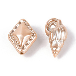 Перламутровые непрозрачные акриловые бусины OACR-T029-04B