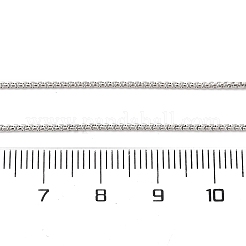 Ожерелья с цепочками из латуни для женщин NJEW-D302-08P