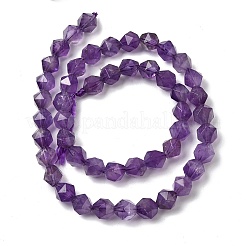 Природный аметист нитей бисера&nbsp;G-Z119-A40-02