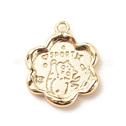 Латунные подвески&nbsp;KK-G412-01LG