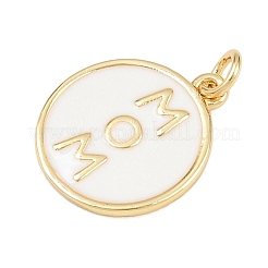 Латунь эмаль подвески&nbsp;X-KK-L251-02G-C04