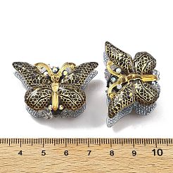 Бусины со стразами CLAY-NH0001-07B