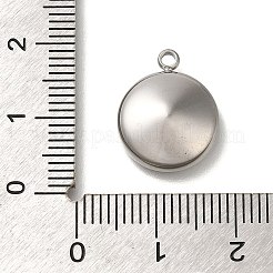 Оправы для подвесок из нержавеющей стали 304 в виде кабошонов&nbsp;STAS-I310-28P