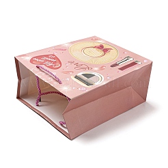 4 цвет бумажных подарочных пакетов ко Дню святого Валентина CARB-D014-01B