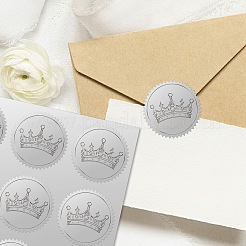 34 лист тиснёных серебряных фольгированных наклеек с изображением питомца&nbsp;DIY-WH0528-022