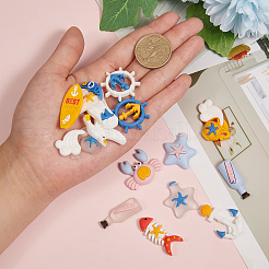 Кабошоны из смолы в стиле 46 шт.&nbsp;RESI-CJ0001-176