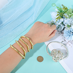 2 шт. 2 цвета цинковый сплав круглые ожерелья-змейки для женщин&nbsp;NJEW-SC0001-64