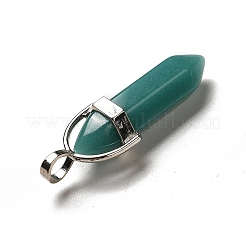 Синтетические подвески из светлого камня G-A213-08