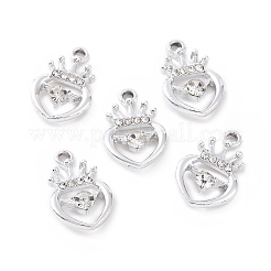 Подвески из сплава и страза&nbsp;ALRI-C008-14P