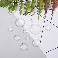 Прозрачные стеклянные кабошоны GGLA-CJ0001-01