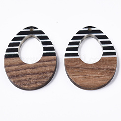 Подвески из смолы и ореха&nbsp;X-RESI-T035-13