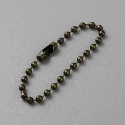 100 шт. стальные шариковые цепи для цепочек ценников FIND-SP0002-58AB