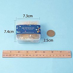Фурнитура для сережек из латуни своими руками DIY-SC0009-44G