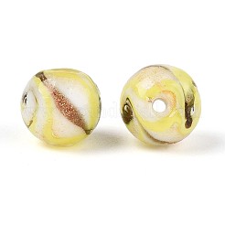 Бусины ручной работы бусины золотого песка&nbsp;LAMP-T024-11E