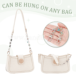 Удлинители ремешка для кошелька со звеньями из сплава эмали FIND-AB00037-01