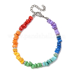 Браслеты и ожерелья из натуральных пресноводных ракушек&nbsp;SJEW-JS01360