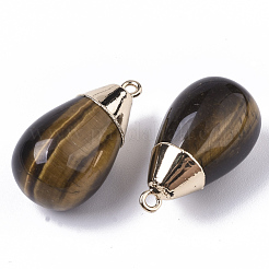 Золотые подвески с натуральными камнями&nbsp;G-T131-02