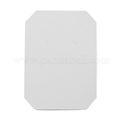 Бумажные карты дисплея серьги&nbsp;CDIS-WH0006-04B