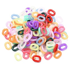 360 шт. 12 цвета акриловые соединительные кольца&nbsp;MACR-CJ0001-40