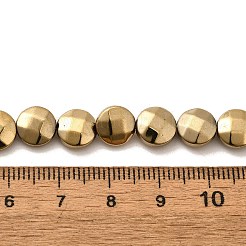 Гальванические нити из синтетических немагнитных гематитовых бусин G-L368-15B-02