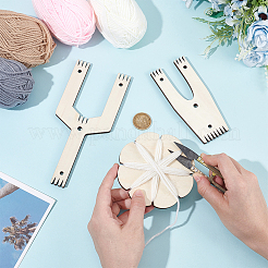 Набор для изготовления деревянных помпонов WOOD-WH0050-008