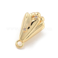 Латунные микро проложить кубического циркония подвески&nbsp;LS-KK-D283-18G