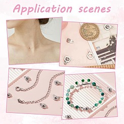 24 шт. застежка-кнопка из нержавеющей стали 201 FIND-FG0003-67