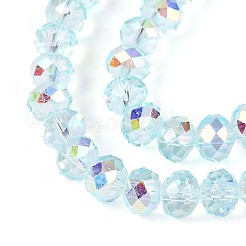 Прозрачные стеклянные бусины EGLA-N016-6mm-01