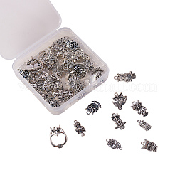 Сплавочные подвески тибетского стиля&nbsp;TIBE-CJ0001-10