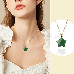 20шт 4 цвета стеклянные подвески GLAA-YW0003-49