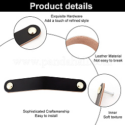 Ремешок ручки ящика двери шкафа из крупного рогатого скота DIY-WH0430-196C-01