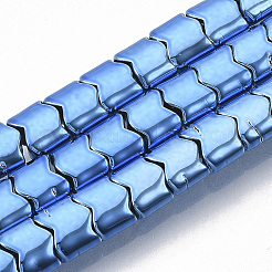 Гальванические немагнитная синтетический гематит бисер пряди&nbsp;G-S365-007