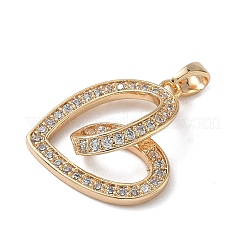 Латунные микро проложить кубического циркония подвески&nbsp;KK-C140-05C-G