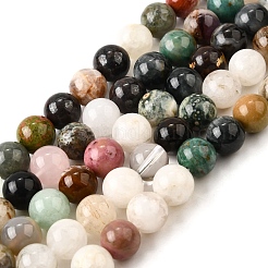 Нити бусин из натурального кварцевого кристалла G-B143-A01-10mm