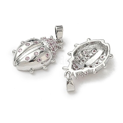 Латунные микро проложить кубического циркония подвески&nbsp;KK-I371-23P