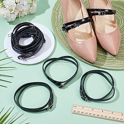 5 пара шнурков из искусственной кожи для обуви на высоком каблуке&nbsp;AJEW-GO0002-41