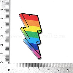 Подвески из непрозрачного акрила с двусторонней печатью&nbsp;FIND-D283-09A