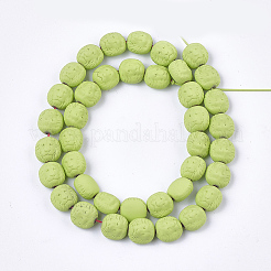 Окрашенного распылением немагнитных синтетических нитей гематита бусы G-T116-29-06