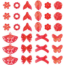 182шт 100г прозрачные акриловые бусины&nbsp;OACR-TA0003-66D